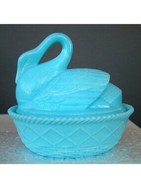 Westmoreland Glass Company Swan